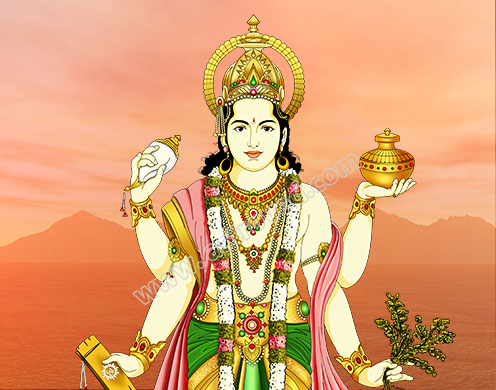 Image result for dhanvantari